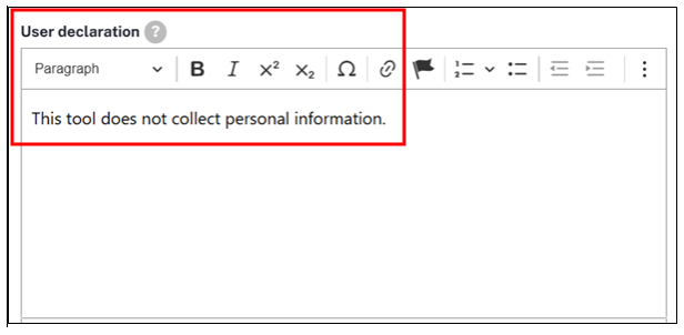 No PII user delcaration.PNG